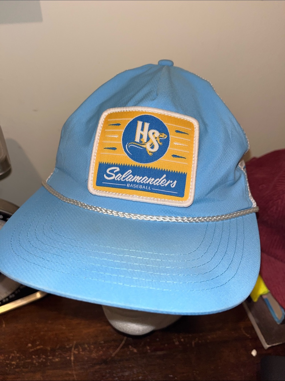 Holly Springs salamanders minors coastal plain league baseball cap hat SnapBack